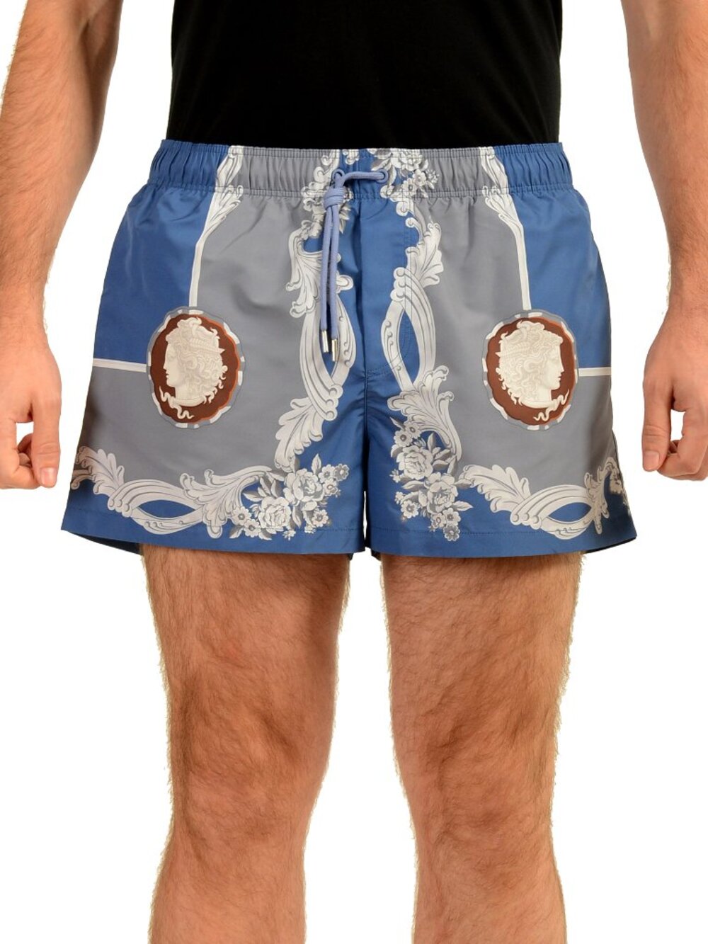 Versace Men's Multi-Color Swimwear Swim Shorts Versace Sz 6 US L IT 52